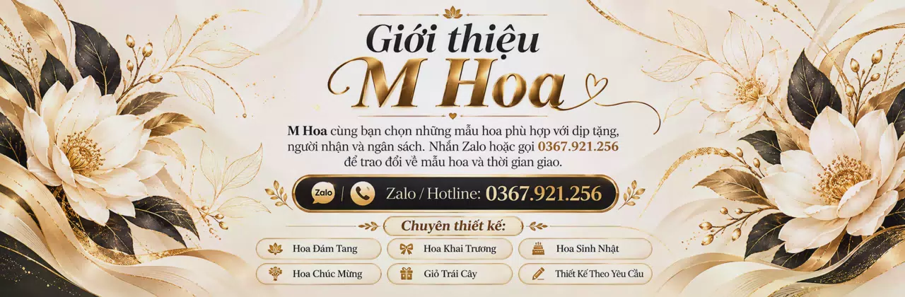 Ảnh bìa Shop hoa tươi Xã Long Phước Đồng Nai - Tư vấn mẫu hoa hợp ngân sách